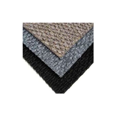 Pawling Berber Polypropylene Carpet Tiles, 19-11/16"L X 19-11/16"W, 1/2" H, Zinc EM-22-441